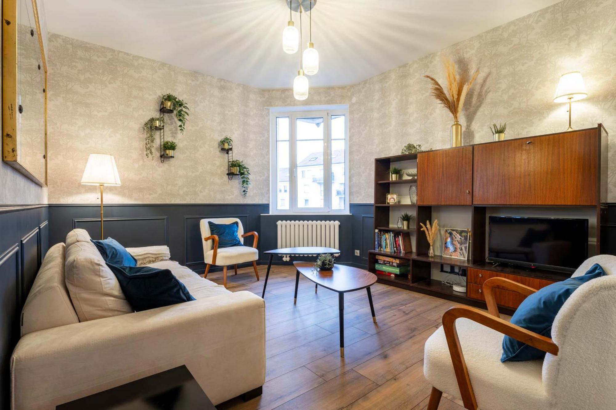 Le Vintage Apartment Metz Bagian luar foto